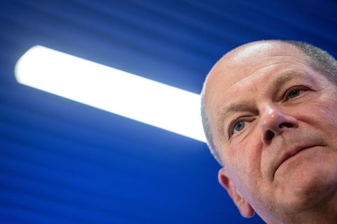 Bundeskanzler Olaf Scholz (SPD)