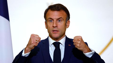 Versucht beiden Seiten gerecht zu werden – und der Linie Frankreichs in Nahost: Präsident Emmanuel Macron