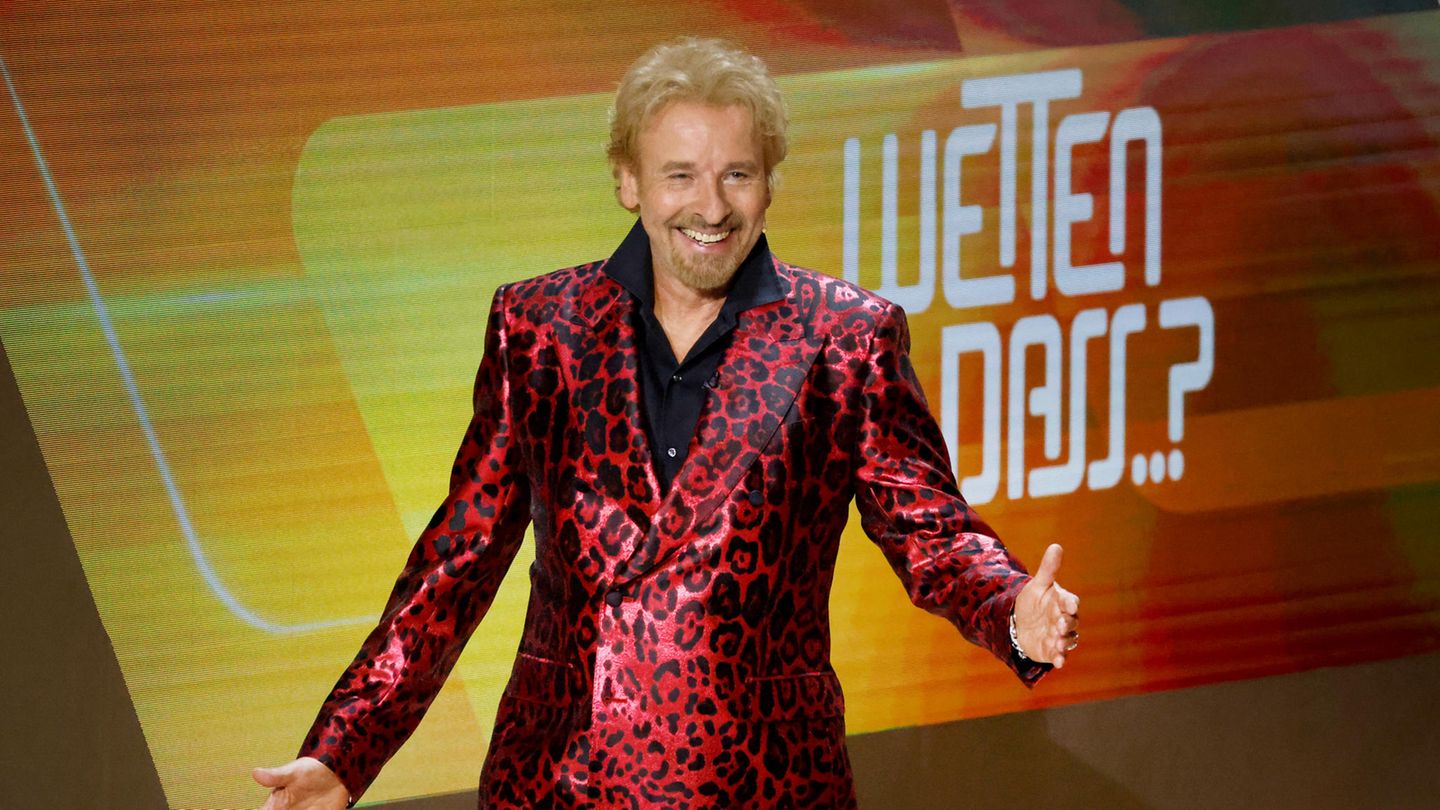 Thomas Gottschalk wird am kommenden Samstag das letzte Mal "Wetten dass..." moderieren
