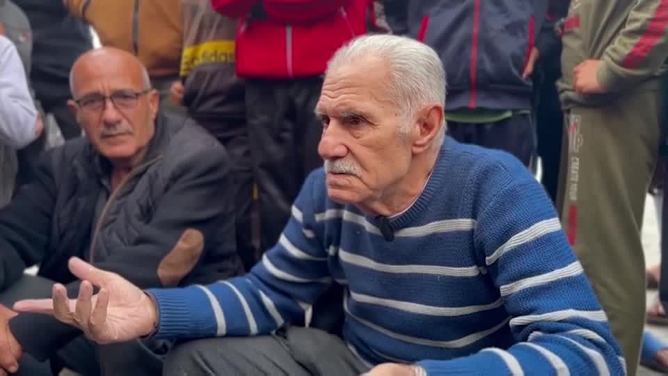 Video: "Wir beten um Frieden" - Palästineser hofft auf Feuerpause