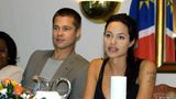 Brad Pitt und Angelina Jolie