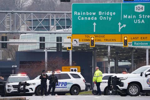 Der Grenzübergang zwischen den USA und Kanada wurde geschlossen