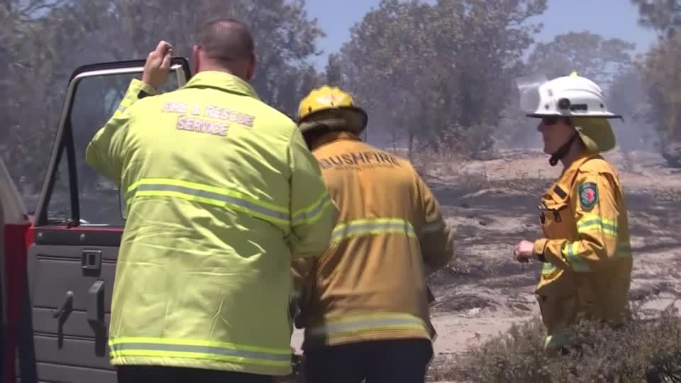 Video: Hitzewelle und Buschfeuer im Westen von Australien