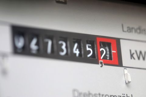 Stromzähler: Wenn es halbwegs normal läuft, dürften Privathaushalte von den Haushaltsproblemen in Berlin wenig belastet werden