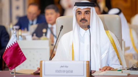 Tamim bin Hamad Al Thani, der Emir von Katar