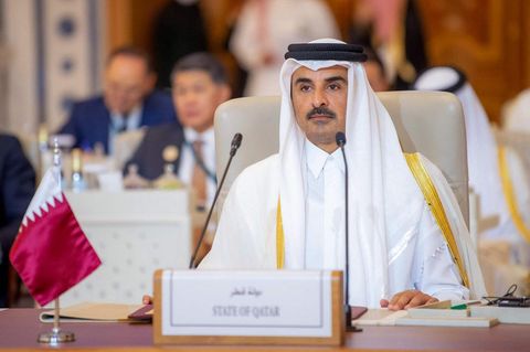 Tamim bin Hamad Al Thani, der Emir von Katar