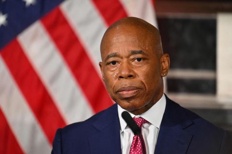 Der New Yorker Bürgermeister Eric Adams ist seit Januar 2022 im Amt