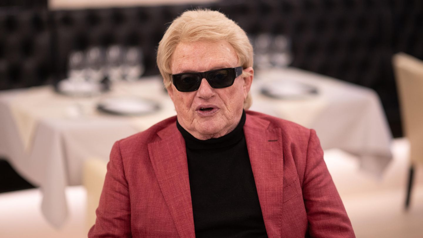 Sänger Heino zum Auftakt seiner Kirchentour.