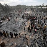 Auch in Südgaza haben Israels Gegenangriffe nach dem Hamas-Überfall Schäden hinterlassen – wie hier in Chan Yunis