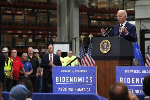Biden in Wisconsin