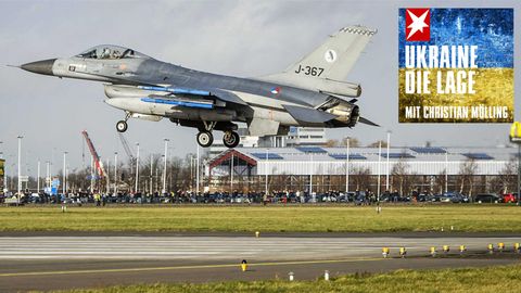 Kampfjets für die Ukraine aus den Niederlanden