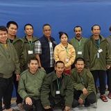 Zehn freigelassene thailändische Geiseln und ein Offizier