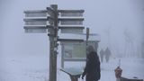 Wer in Winterberg (Nordrhein-Westfalen) zu einem Spaziergang aufbrechen wollte, durfte sich vom trüben Wetter nicht abschrecken lassen