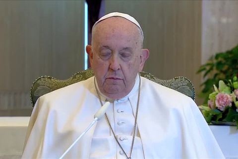 Video: Franziskus sagt Audienzen ab