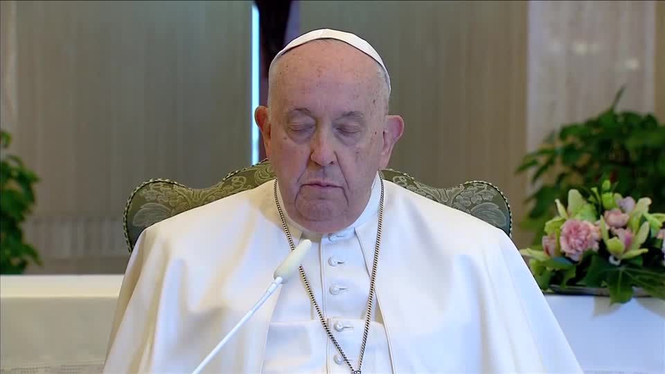 Video: Franziskus sagt Audienzen ab Video: Franziskus sagt Audienzen ab