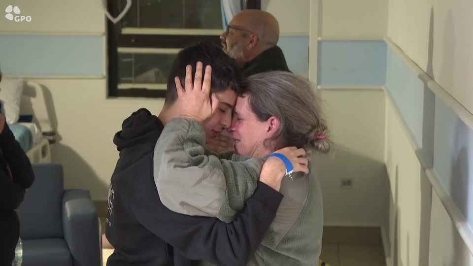 Video: Weitere Hamas-Geiseln freigelassen