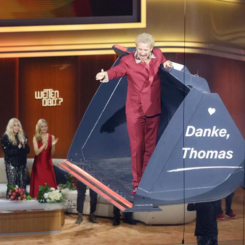 "Wetten, dass..?" mit Thomas Gottschalk
