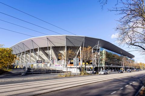 Das Rudolf-Harbig-Stadion in Dresden