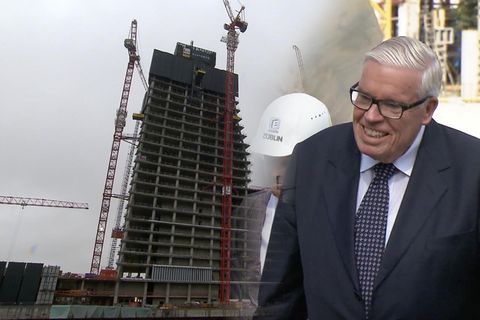 Immobilienprojekt: So steht es um den Elbtower nach Signa-Pleite: Milliardär Klaus-Michael Kühne plant offenbar Übernahme