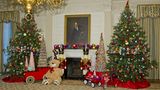 Die Weihnachtsdekoration der Obamas