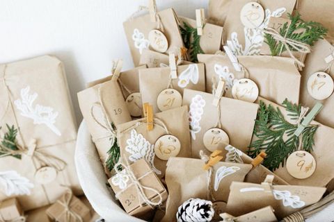 Geschenkideen: Do-It-Yourself Adventskalender: 24 Geschenkideen zum Befüllen, über die sich garantiert alle freuen
