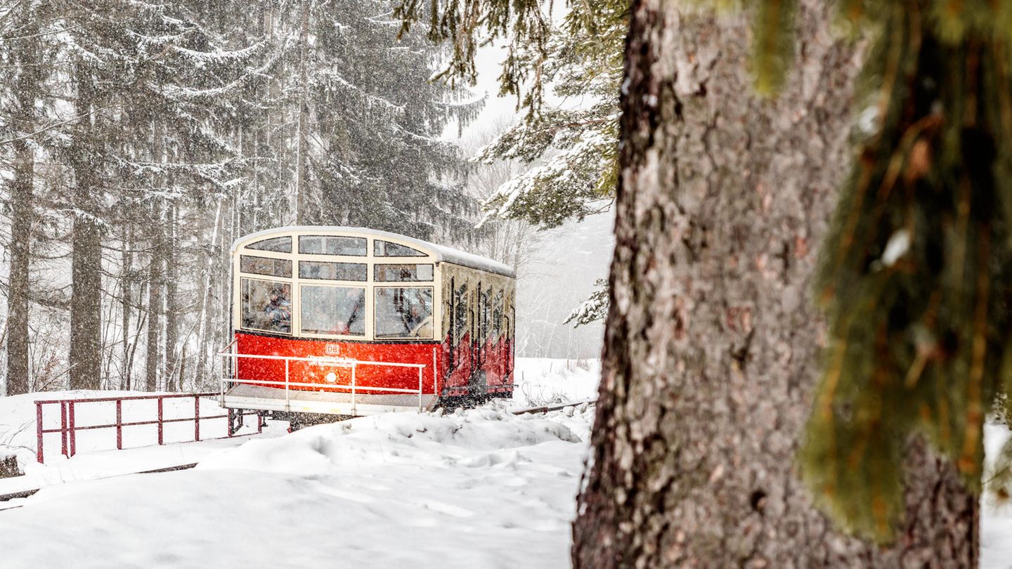 48 Stunden rund um Erfurt: Weihnachten für Eisenbahnfans Startpunkt Haltepunkt Rottenbach, 55 Kilometer von Erfurt entfernt. Eine wunderbare Besonderheit sollte man sich in Thüringen auch im Winter nicht entgehen lassen: Die Thüringer Bergbahn. Die über 100 Jahre alte Bahn meistert im gemütlichen Sightseeing-Tempo auch heute noch die Steigungen des wildromantischen Schwarzatales. Am 16. und 17. Dezember kleiden sich Bahn und Bahnhöfe in vorweihnachtlichen Glanz. An verschiedenen Haltepunkten der Thüringer Bergbahn und Schwarzatalbahn gibt es ein weihnachtliches Programm rund um die Welt der Märchen mit Live-Musik, regionalen Köstlichkeiten, liebevollen Geschenkideen und einer romantisch beleuchteten Bahnstrecke samt geschmückten Wagen. Weitere Informationen gibt es hier. Weihnachten für Eisenbahnfans Startpunkt Haltepunkt Rottenbach, 55 Kilometer von Erfurt entfernt. Eine wunderbare Besonderheit sollte man sich in Thüringen auch im Winter nicht entgehen lassen: Die Thüringer Bergbahn. Die über 100 Jahre alte Bahn meistert im gemütlichen Sightseeing-Tempo auch heute noch die Steigungen des wildromantischen Schwarzatales. Am 16. und 17. Dezember kleiden sich Bahn und Bahnhöfe in vorweihnachtlichen Glanz. An verschiedenen Haltepunkten der Thüringer Bergbahn und Schwarzatalbahn gibt es ein weihnachtliches Programm rund um die Welt der Märchen mit Live-Musik, regionalen Köstlichkeiten, liebevollen Geschenkideen und einer romantisch beleuchteten Bahnstrecke samt geschmückten Wagen. Weitere Informationen gibt es hier.