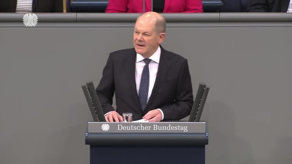Video: Scholz: Karlsruher Urteil verändert Haushaltsführung grundlegend