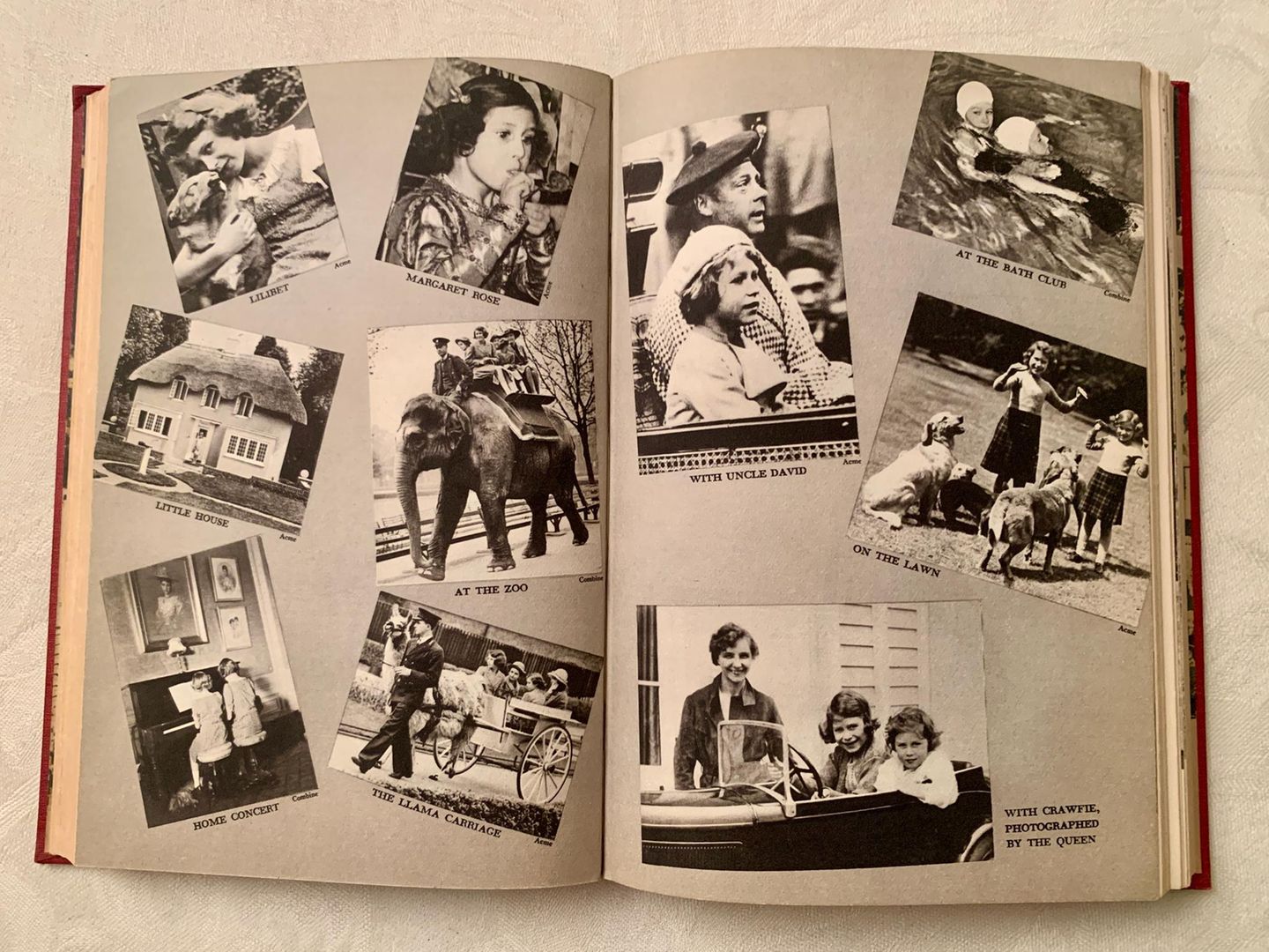 Auszug aus dem Buch "Little Princesses" von Marion Crawford, das 1950 erschien und erstmals Details aus dem Familienleben der Royals an die Öffentlichkeit brachte