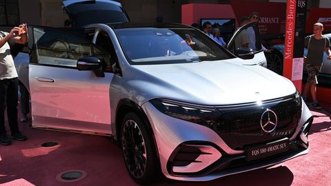 Mercedes EQS auf der IAA