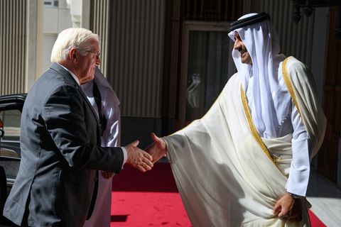 Bundespräsident Frank-Walter Steinmeier in Katar