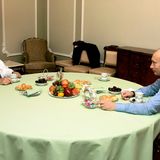 Kissinger zu Besuch bei Putin im Jahr 2006