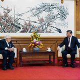 Im Juli war Kissinger noch einmal zu Gast in Peking.