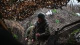 Donetsk, Ukraine: Soldaten an der Front