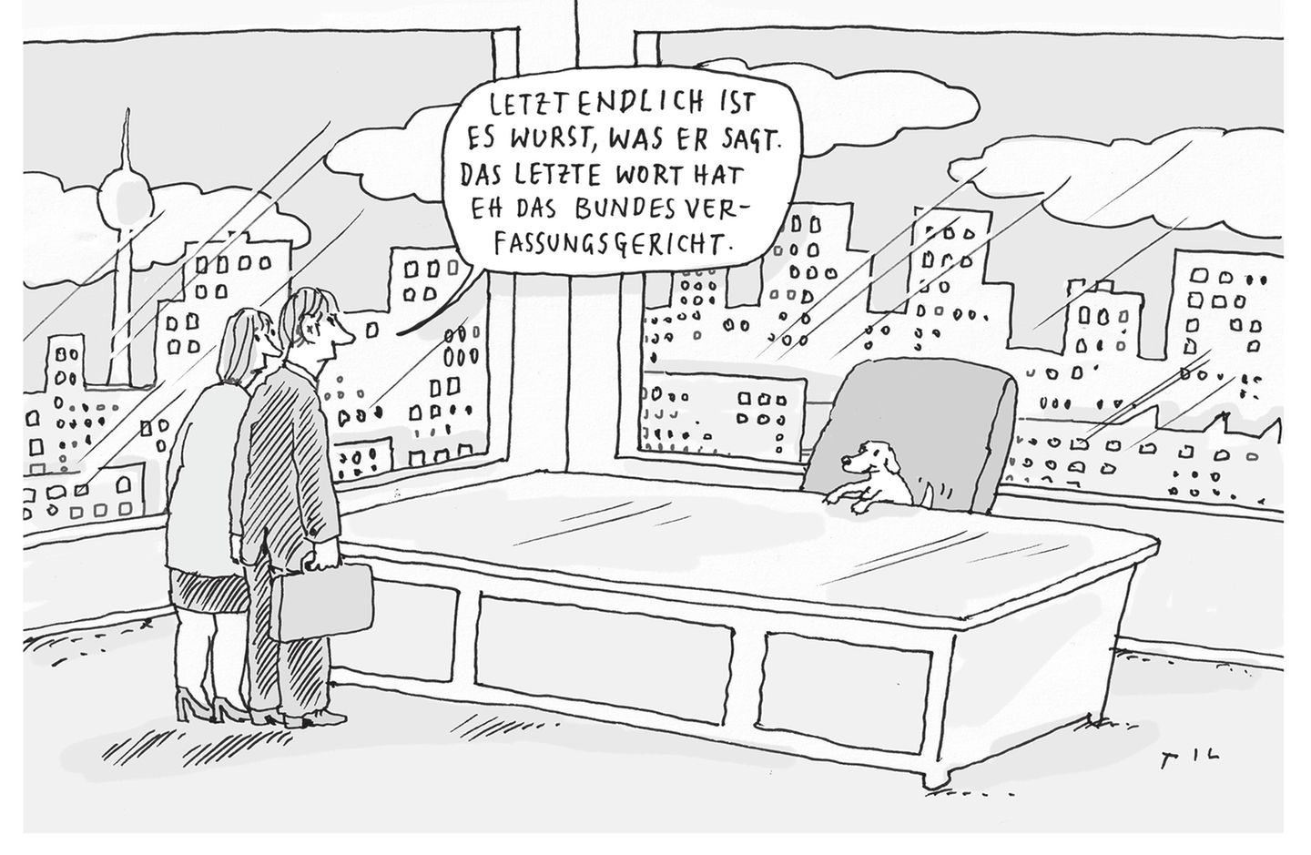 Til Mette: Cartoon der Woche | STERN.de