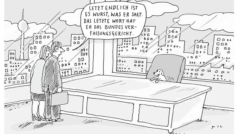 Til Mette: Cartoon der Woche