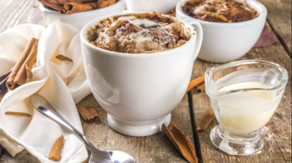 Gebäck mal anders: Blitzrezept: Leckere und schnelle Zimtschnecken aus der Tasse Gebäck mal anders: Blitzrezept: Leckere und schnelle Zimtschnecken aus der Tasse