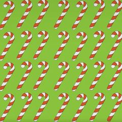 Weihnachtliches Suchbild: Augentest: Welche Zuckerstange tanzt aus der Reihe?