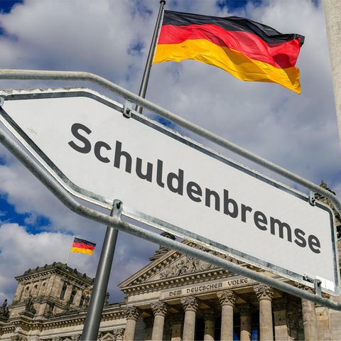 Die Schuldenbremse ist Streitthema im Berliner Reichstag (Symbolbild)