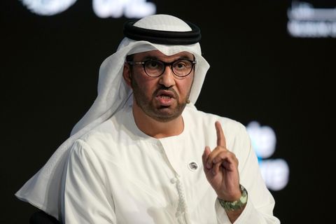 Sultan Ahmed al-Dschaber ist Chef des staatlichen Ölkonzerns Adnoc und leitet die 28. Weltklimakonferenz