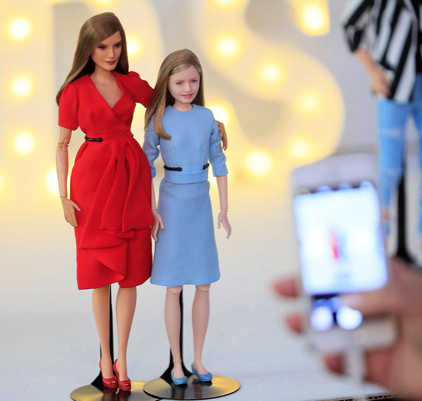 Königin Letizia von Spanien und Prinzessin Leonor