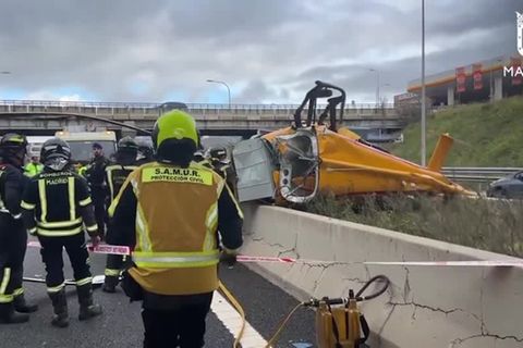 Video: Helikopter-Crash - mit Schutzengel an Bord