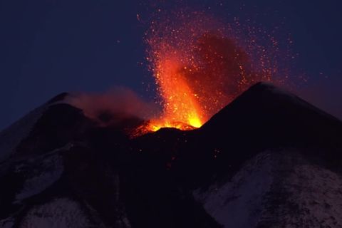 Video: Leuchtspektakel im Morgenrot