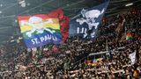 Beste Stimmung bei den Heimfans im ausverkauften Millerntor