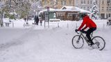 Schneechaos in Süddeutschland