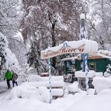 Schneechaos in Süddeutschland