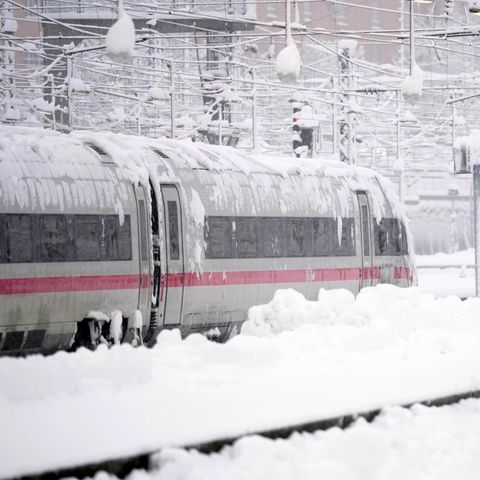 Schneechaos in Süddeutschland