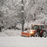 Schneechaos in Süddeutschland