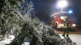 Schneechaos in Süddeutschland