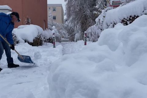 Video: Bayern im Winter-Unwettermodus
