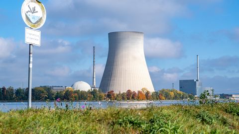 Das Atomkraftwerk Isar 2 in Bayern (Archivbild)